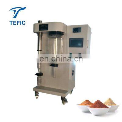 lab spray dryer drying capacity 5L per hour for orange juice powder High-speed Centrifugal Lab Spray Dryer for Powder