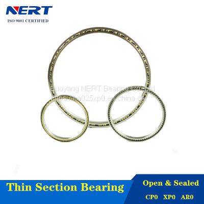 KB035XP0 Thin Section 5/16 Inch Bearings Four Point Contact Bearings Type-X Robot Elbow Bearing Thin Walled KB035XP0 Bearings