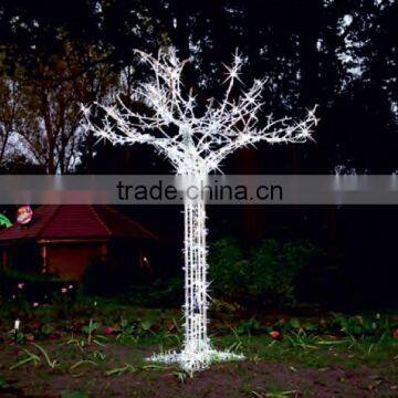 New design outdoor lighted artificial tree 2m