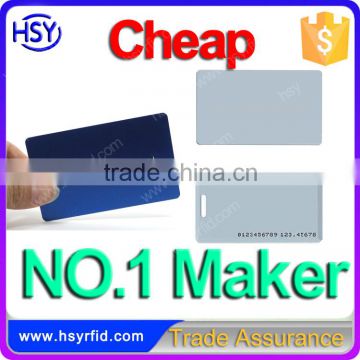 HOT seller making smart access control company id card rfid chip card with good quality