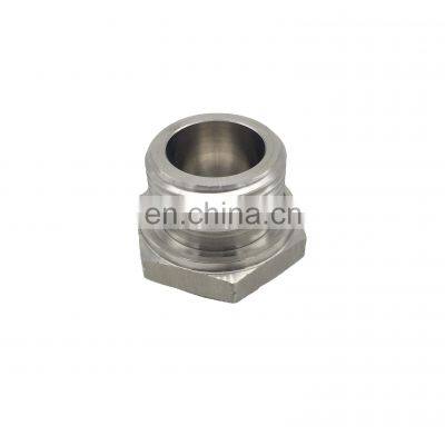 Pipe Tube Adapter Stainless Steel Compression Fitting Straight Male Connector