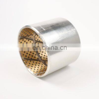 TEHCO Engineering Customized Copper Plating Slide Bimetal Bushing Bearing With Oil Pocket