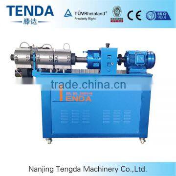 Lab Single Screw Plastic Pelletizer Machine for Nanjing Tengda