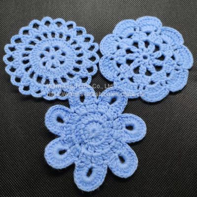 Handcraft garment accessories handmade cotton appliques