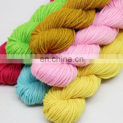 100% Acrylic Knitting Yarn Skeins for Hand Craft Made