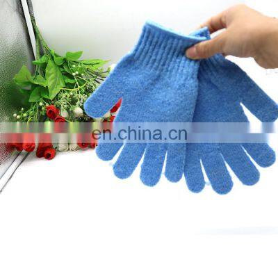 Hot Sale Nylon Body Shower Scrub Bath Gloves Cleaning Massage Beauty Exfoliating Gloves photo-5