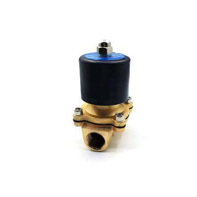 2/2 Way 220V Direct Acting Brass Material 2w160-15 Irrigation Water Solenoid Valve photo-2