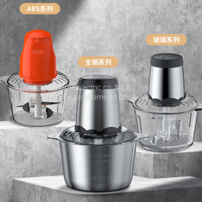 Kitchen Household 304 Electric Meat Mincer Multi-functional Meat Mincer High-power Four Knife Meat Blender（Wechat:13510231336）