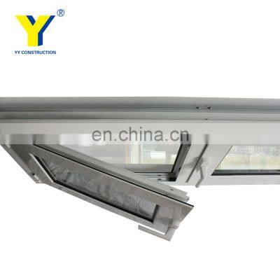 Hurricane Proof Water Proof Aluminum Alloy Aluminium Framed Casement Windows for Residential and Commercial Housing Window