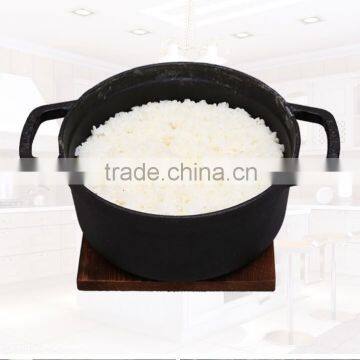 TRIONFO Pre-seasoned Round Iron Cooking Pots photo-3