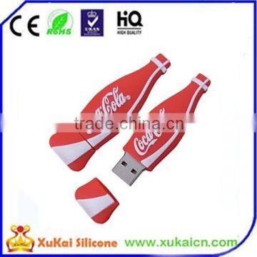 coca soda shape silicone usb cover