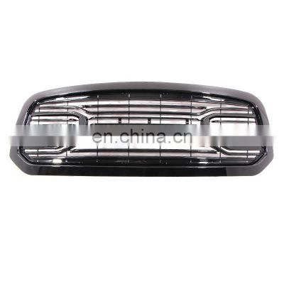 2014-2018 pickup truck front bumper grill custom big horn replacement shell shiny black front grille fit for dodge ram 1500