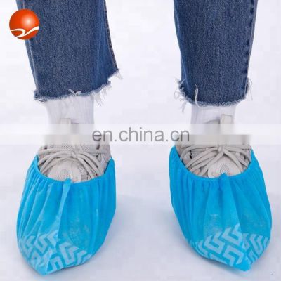 Anti-skid disposable shoe cover 40gsm