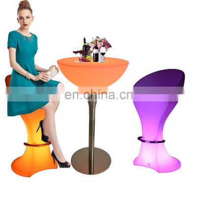 tall bar table and chairs /Magic 16 color change outdoor bar table and chair led stools bar chairs for solon garden party