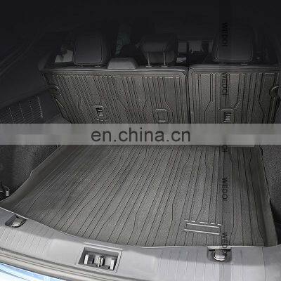 Floor Trunk Mat Carpet Factory Wholesale TPE Custom Fit For ID4 CROZZ Protective Floor Mat 3PCS Waterproof Car Truck Custom