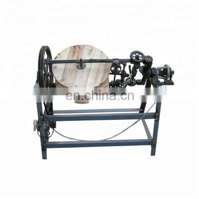 rice straw rope making machine spinning machine wheat straw straw-rope twisting machine