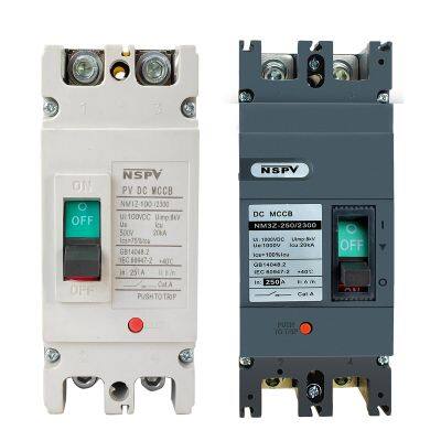PV Solar System Electrical Molded Case Circuit Breaker DC MCCB in 1-4P photo-4