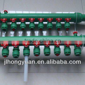 PP-R Manifold/Water collector manifold for PERT/PEXa Floor Heating Pipes