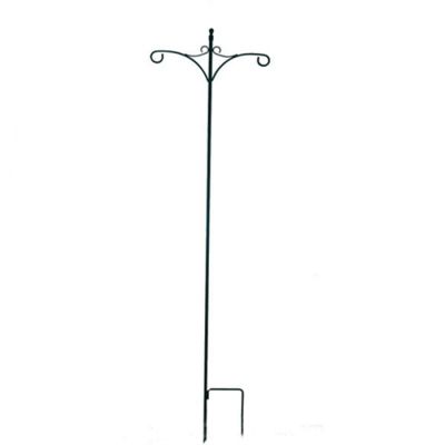 Heavy Duty Garden Shepherds Hooks for Outdoor, Premium Metal Shepherds Hooks, Height Adjustable Bird Feeder Hanger, Hanging Basket Hooks 37” Inch Tall Hanging Plant Hooks