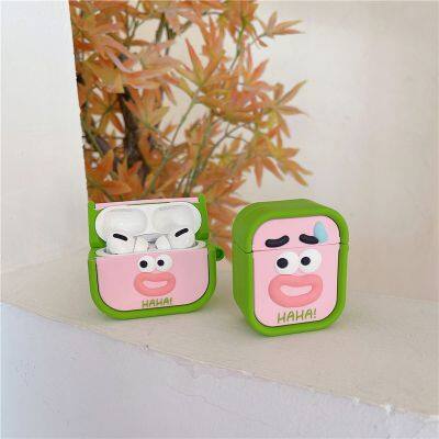 Cartoon Apple Headphones Case Protective for Airpod Pro 1 2 3 3d Soft Silicone Earphone Cover for Air Pods