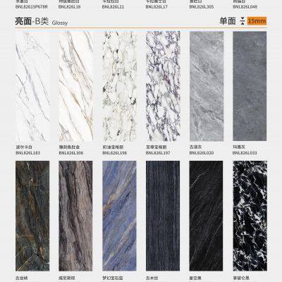 800*2600 Calacatta White Sintered Stone for Background Wall Good Quality photo-2
