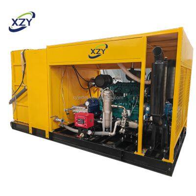 New High-Pressure Water Jetting Machine for Road Mark Removal Efficient for Airport Runway Resurfacing and Clearing Rubber