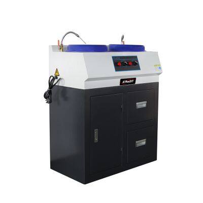 HST-P2G High Quality Dual-Disc Metallographic Specimen Polishing Machine Low Noise 1-Year Warranty for Laboratory Testing Use photo-4