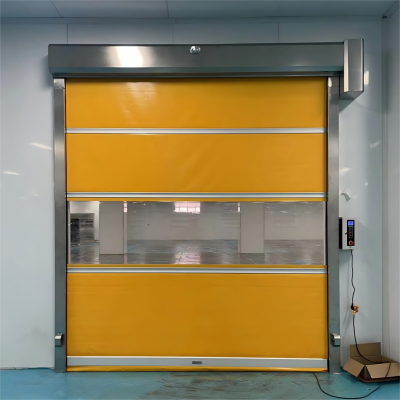 Automatic High-Speed Rolling Door for Clean Rooms – Fast, Smooth, Durable