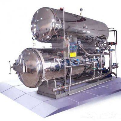Rotary Retort Autoclave Sterilizer of Food Processor for Types of Canned Tuna