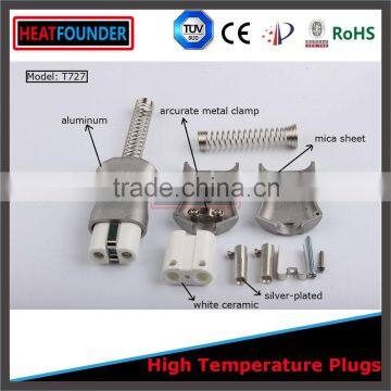 6mm silver plated plug core electric male/female cable plug