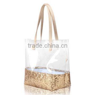 Ladies Transparent Handbag/pvc Tote Bag/pvc Waterproof Bag Quality Choice photo-6
