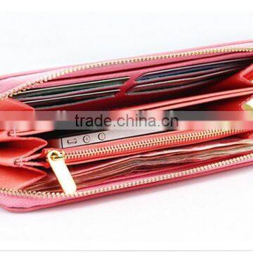 Crocodile Grain Rfid Blocking PU Leather Women Purse,ladies Wallet,women Wallet photo-3