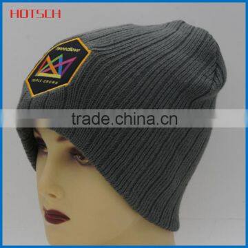 2016 custom hat knitted winter beanie