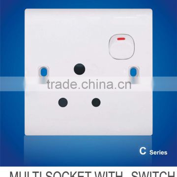 15A General-Purpose Application air conditioner voltage protector surge socket for Myanmar Market