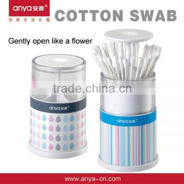 D615 cotton bud holder cotton swab bathroom accessory