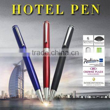 Cheaper hot sale aluminum twist ball pen made in China