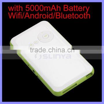 Android 4.4 System 8GB/16GB Storage Double-band WIFI Mobile Smart Projector