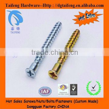 Zinc Plated Pozi drive comfirmat screw