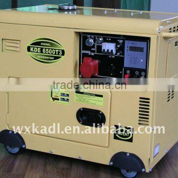 silent diesel generating set 5kva