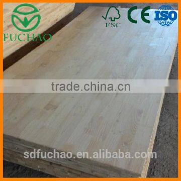 Straight Texture Poplar Finger Joint Board for Interior Design
