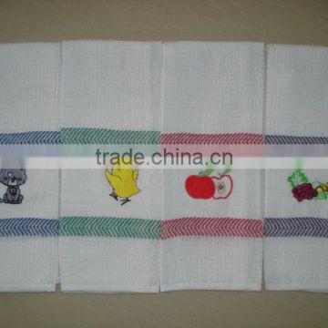 embroidery tea towel