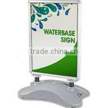 A0 A Board. Outdoor A Frame. Aluminium Pavement Sign. water base pavement sign