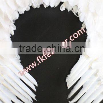 Stage Party Supplies White Large Feather Angel Wings With Turkey Feather