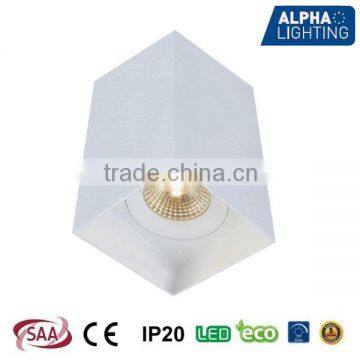 10W fixed high quality dimmable 10W COB led ceiling surface light with HEP driver