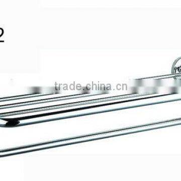 Stainless steel double towel rail/bathroom accessories