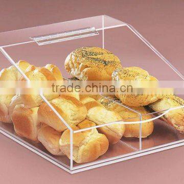 plastic clear bread container pastry storage with lid