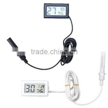 FY-12 -50-70C 10%~ 99% RH Mini Thermometer Hygrometer Temperature Humidity Meter Digital LCD Display Probe