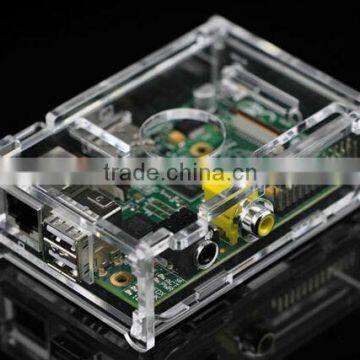 Hot selling!British UK raspberry PI B plastic box
