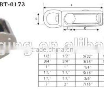 ZINC ALLOY SINGLE WHEEL SWIVEL PULLE MANUFACTURE photo-2