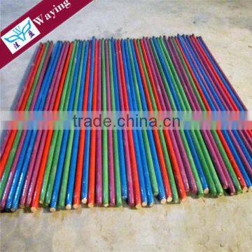 factory direct price varnished wooden mop handle